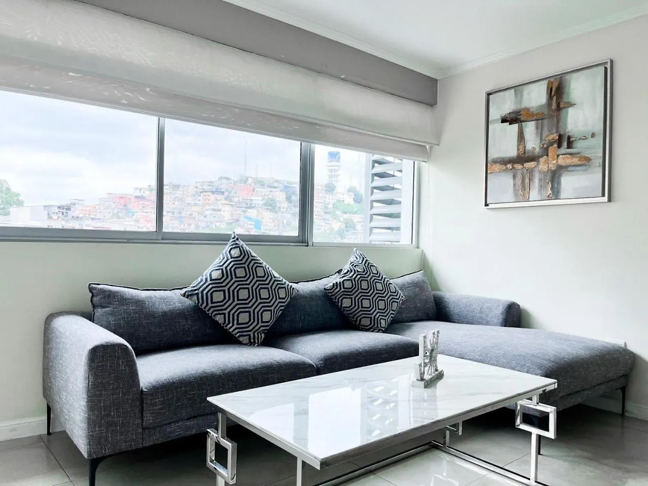 Apartment Lujoso Depa Con Piscina - Jacuzzi Y Vista Al Rio Desde La Habitacion Guayaquil